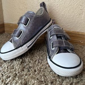 Toddler glitter converse 768469C